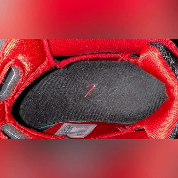 Men’s/Teen Jordan MVP, size 8.5, Black/Dark Concord Raptor - Picture 10 of 12